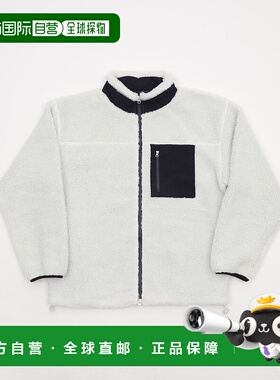 1h可退 日本直邮WEGO 男女同款 加绒宽松半拉链外套 WE25WN11M000