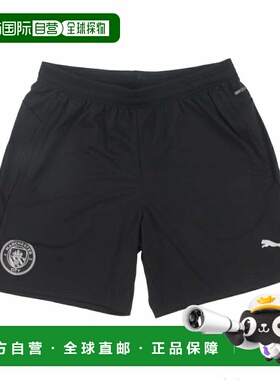 日本直邮PUMA 男子曼彻斯特城25 - 26赛季训练短裤 MCFC TR带口袋