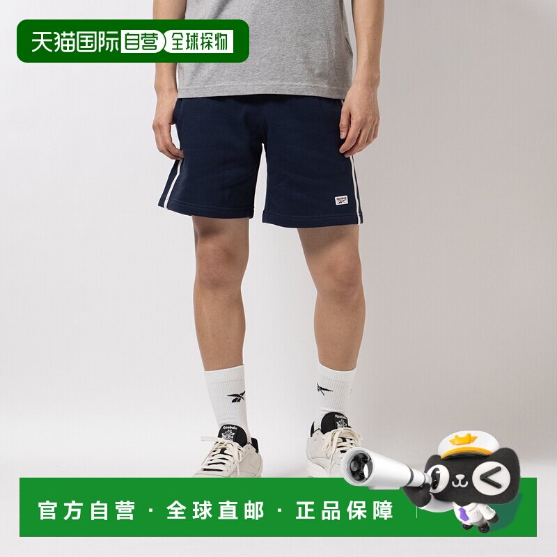 日本直邮Reebok 117087 球场运动短裤 / 球场运动短裤（海军蓝）