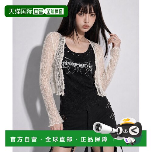 日本直邮.KOM 男女同款 蕾丝开衫 KOMC26s115