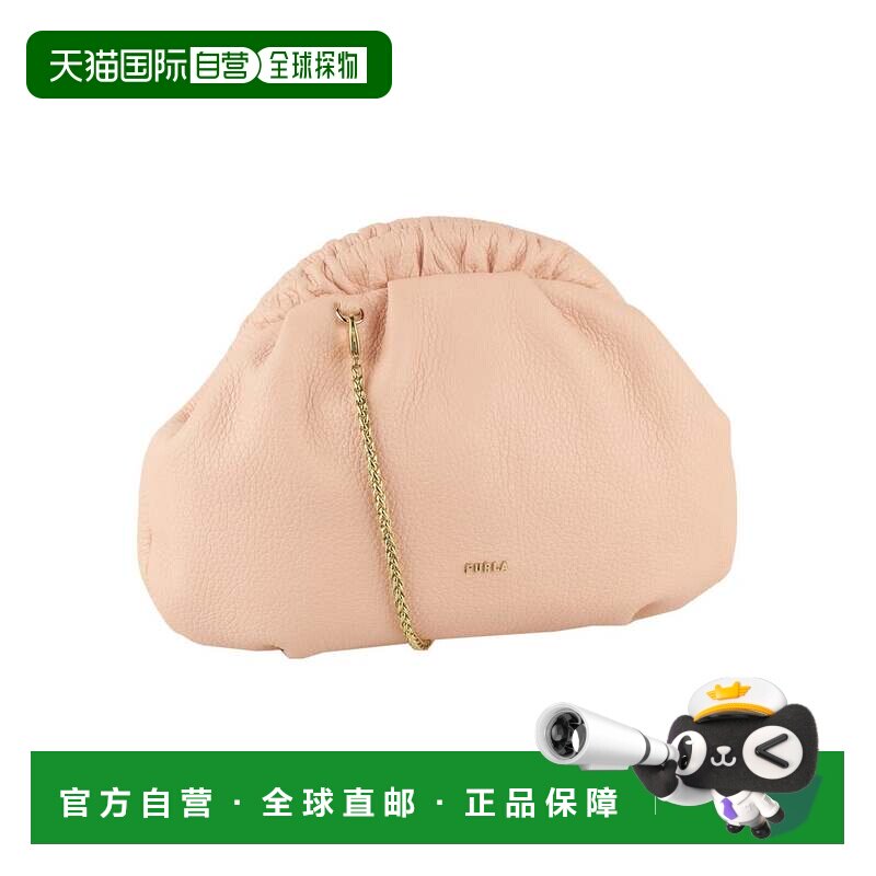 日本直邮FURLA 糖果玫瑰色手提包单肩包钱包