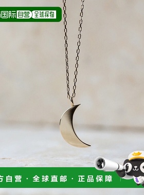 1h可退 日本直邮cui-cui 十字架 项链 K10YG 783485吊坠