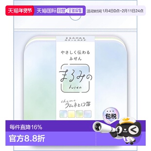 【日本直邮】Beverly 便利贴 圆形汽水和口哨 大号 FS-138