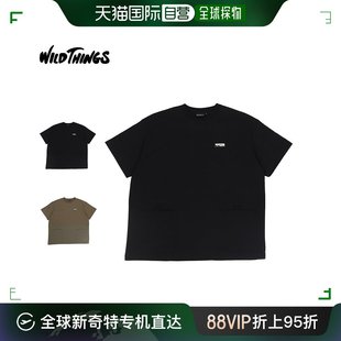 THINGST恤短袖 休闲T恤男士 LEISURE WT240 日本直邮WILD 黑棕色