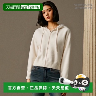 UGG Hana 日本直邮 派克大衣连帽衫 CRM 白色女式 1136871