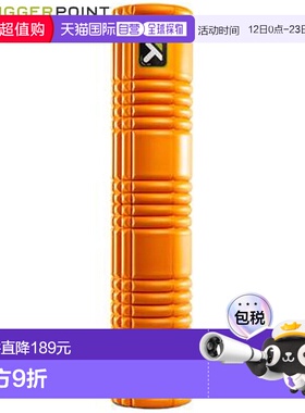 日本直邮Trigger Point Grid 泡沫滚轴 2 04412 橙色 直径 14 厘