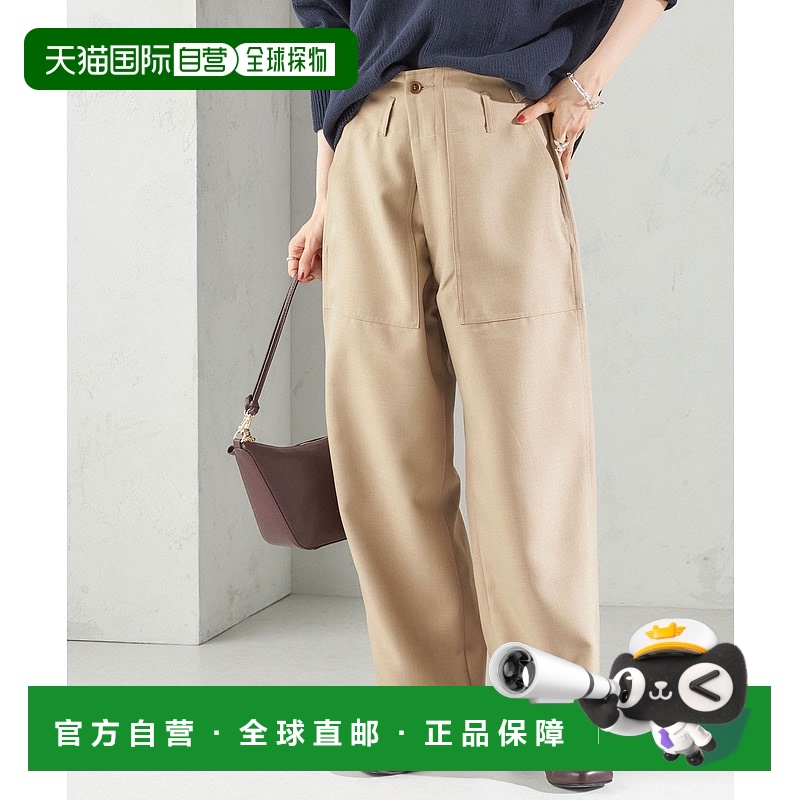 1h可退 日本直邮GOLDEN MILLS INC. 女装 2WAY 高腰工装裤 拉链设