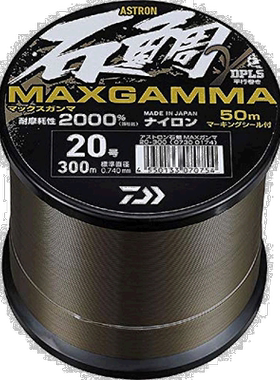 【日本直邮】Daiwa达亿瓦尼龙鱼线 ASTRON石鲷MAXGAMMA 300 22号
