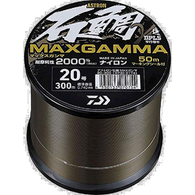 【日本直邮】Daiwa达亿瓦尼龙鱼线 ASTRON石鲷MAXGAMMA 300 22号