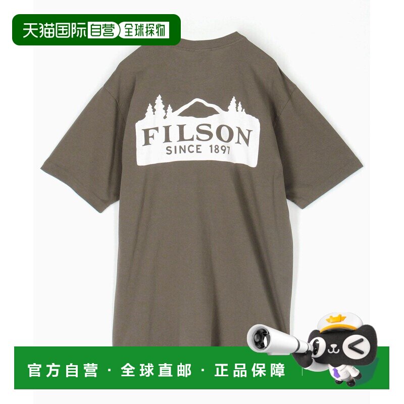 日本直邮FILSON 男士 全棉 scenic图形短袖T恤 1026239100001图片