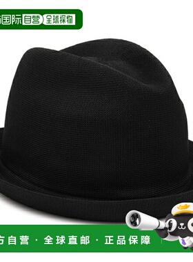 日本直邮Kangol Tropic Player Fedora 黑色 男士 女士 中性款 KA