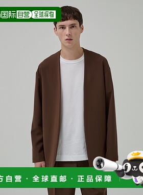 1h可退 日本直邮STUDIOUS男装宽松无领夹克半拉链双口袋立体袖型