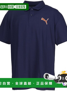日本直邮 PUMA ESS MX CAT刺绣pique翻领T恤 [686865]速干