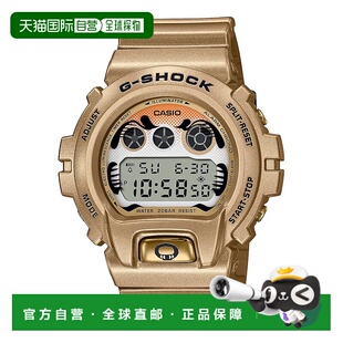 【日本直邮】G Shock卡西欧 手表 男款抗震运动表 金色DW-6900GDA
