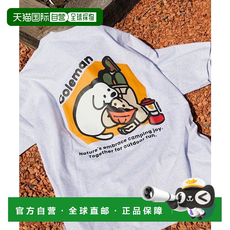 日本直邮1h可退 Coleman×matsui×FREAK'S STORE 联名圆领短袖T