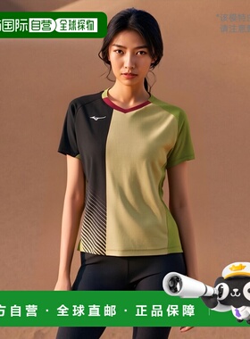 日本直邮Mizuno 2020SS 女士乒乓球比赛T恤 82JA0211 运动服