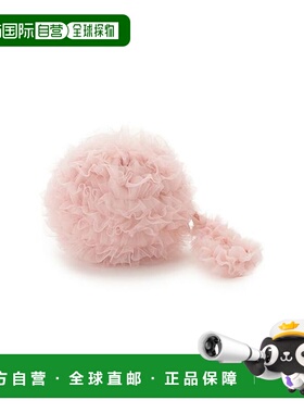 日本直邮gelato pique 女士蓬松荷叶边网纱化妆包 PWGB261527