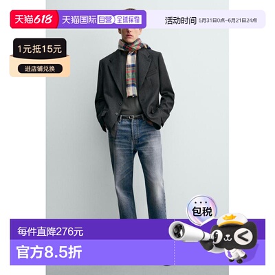 日本直邮ZaraVIBRAM®鞋底 皮革鞋 AARON LEVINE X ZARA