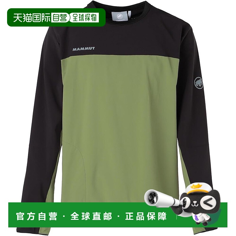 【日本直邮】猛犸象 Comfort 圆领 AF 男式外套 marsh-black卫衣