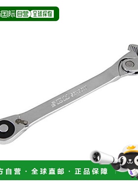 【日本直邮】Sk11藤原产业 棘轮握把 扳手适用螺径8-17mm插入角9.