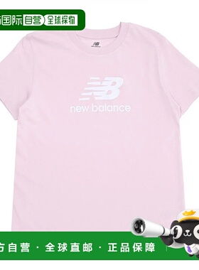 日本直邮new balance-New Balance女子短袖T恤短袖T恤运动Essent