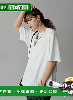 1h可退 日本直邮antiqua 男女同款刺绣Logo短袖T恤 ONZ0007新款