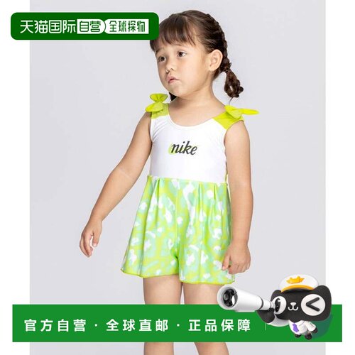 日本直邮Nike 儿童连体泳衣 豹纹图案 254
