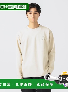 1h可退 日本直邮BEAMS HEART 男士 长袖圆绣T恤 42140311639