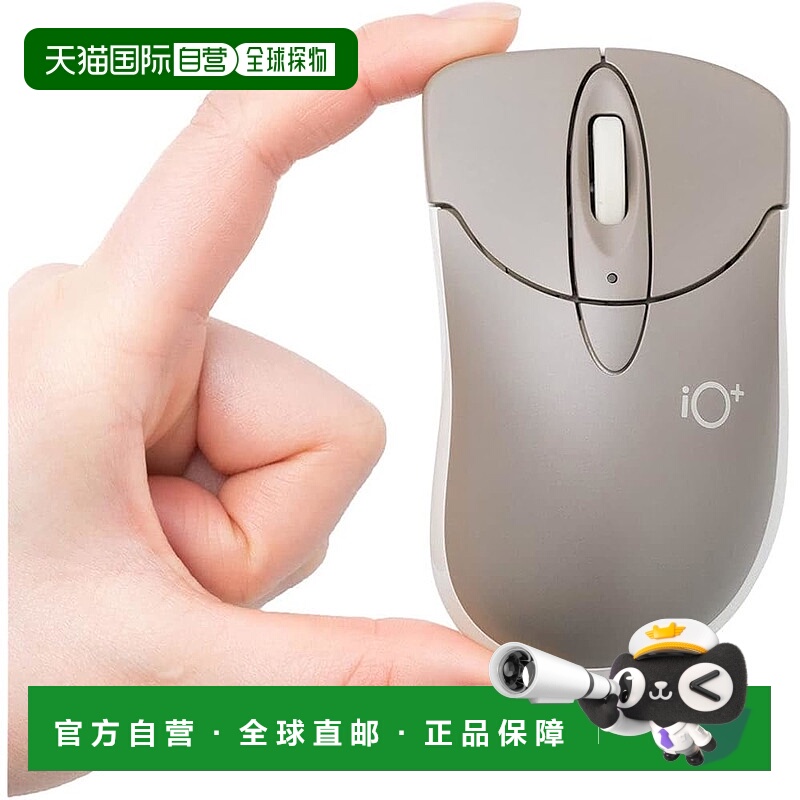 【日本直邮】Sanwa山业蓝牙鼠标静音小dpi切换米色400-MABTIP3GG