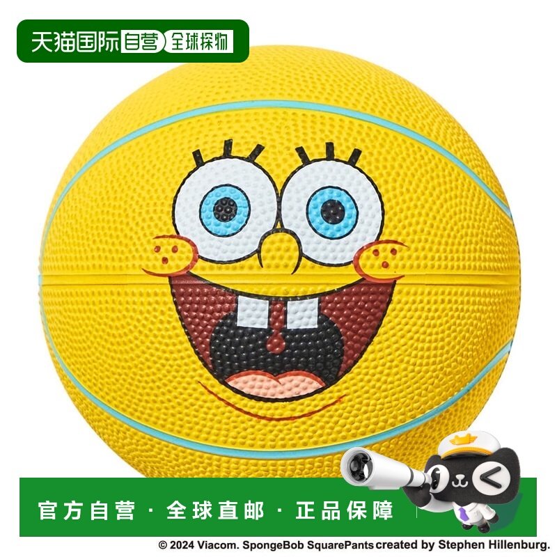 日本直邮SPALDING 海绵宝宝笑脸橡胶1号迷你球 [65 - 233J] 球类