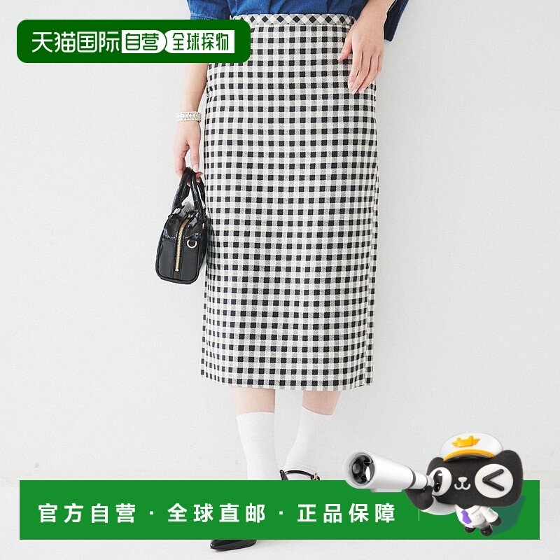 日本直邮UNTITLED 格纹铅笔裙 [UN1285EW070437]