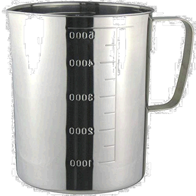 【日本直邮】Nagao燕三条 日本制 不锈钢量杯 5000ml  805000