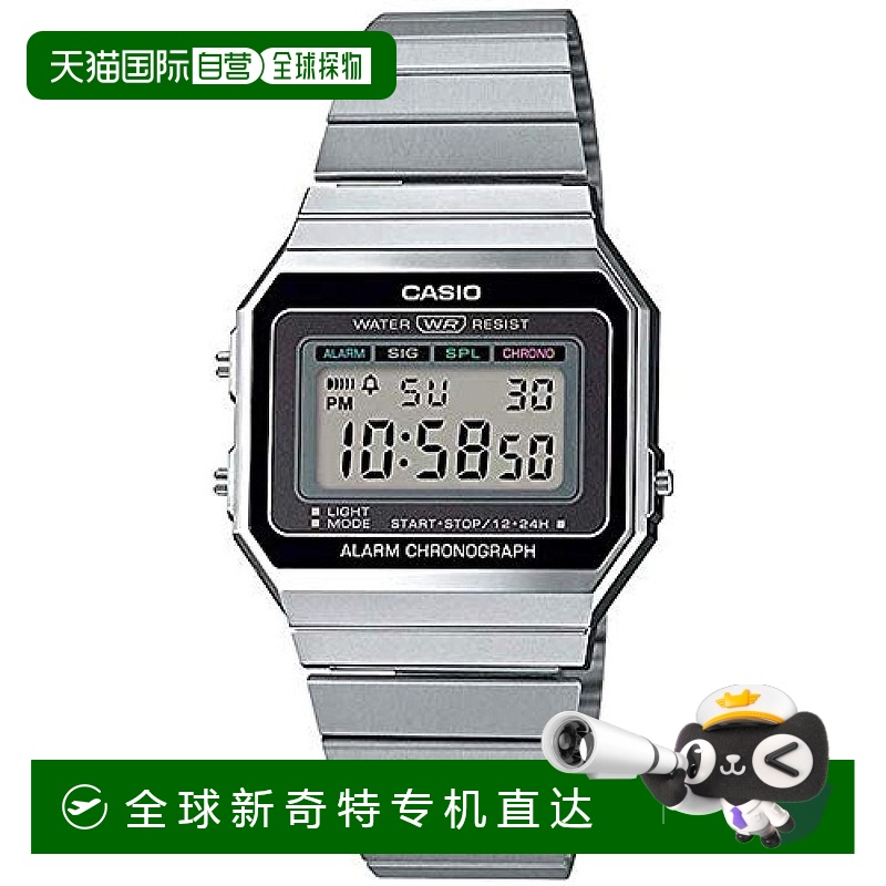 【日本直邮】卡西欧 手表 基础款 A700W-1A 平行进口品 海外版