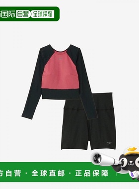 日本直邮Speedo Minimum 女士长袖泳衣 SFW22450-MR