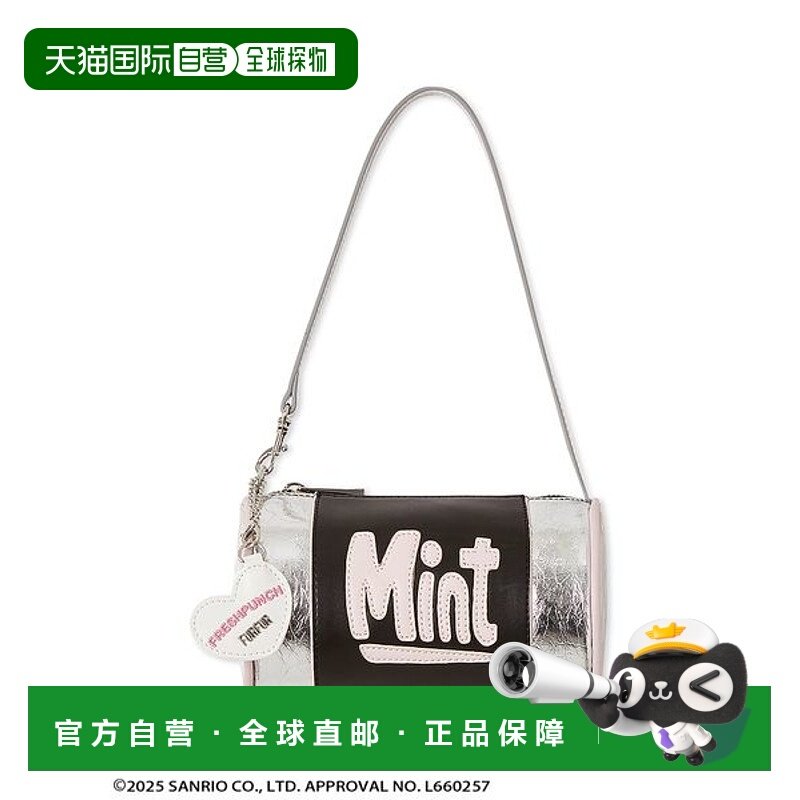 1h可退 日本直邮FRESH PUNCH 女装 Mint艺术风圆筒手提包 RWGB254