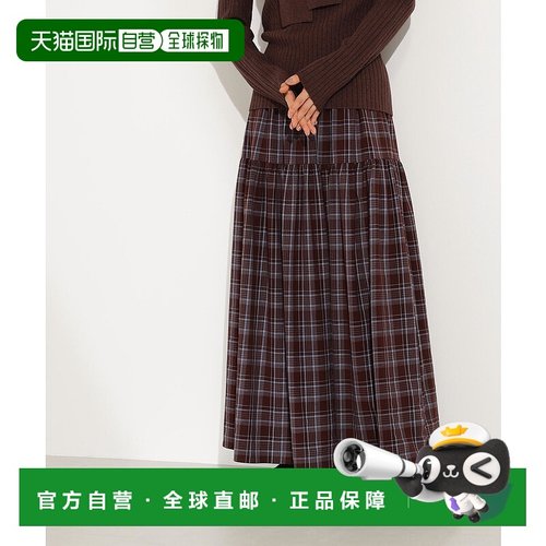 1h可退 日本直邮N.（N. Natural Beauty Basic）女士宽松格纹分层