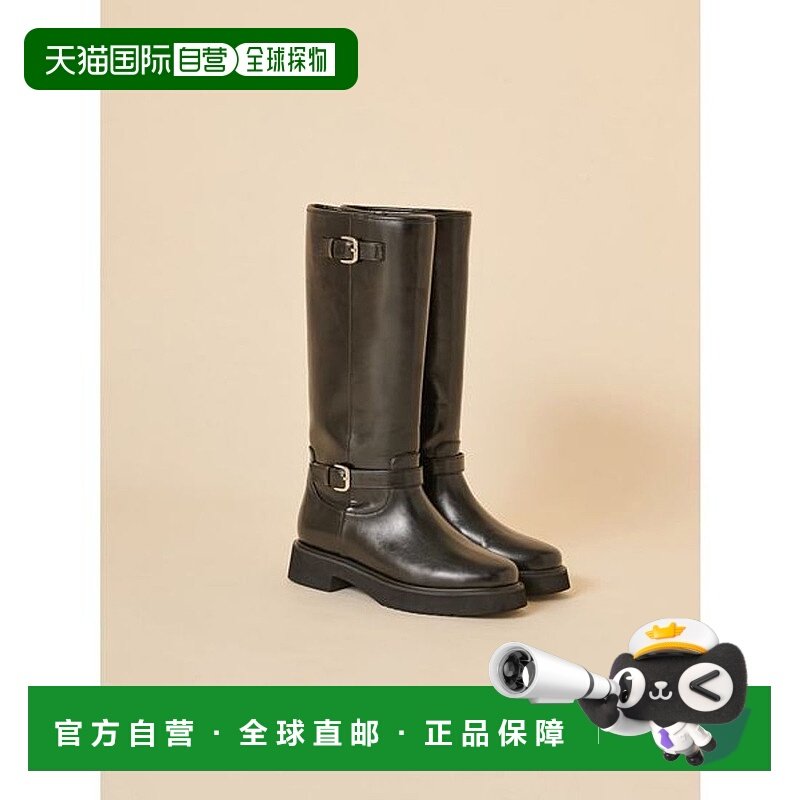 日本直邮SNIDEL 巴利骑士靴 [SN1728BW045399] 黑色 靴子