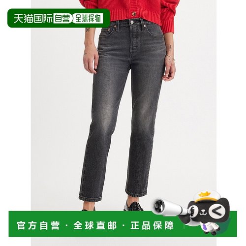 1h可退 日本直邮Levi's 女士501 CROP直筒牛仔裤 362000304李维斯