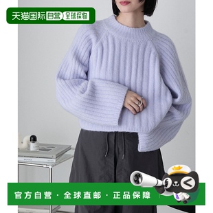 FOkn850羊毛 高领针织衫 日本直邮forksy. 女士宽松短款