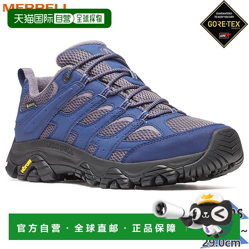 日本直邮Merrell 男士 MOAB 3 SYN GTX Moab Gore-Tex 运动鞋防水