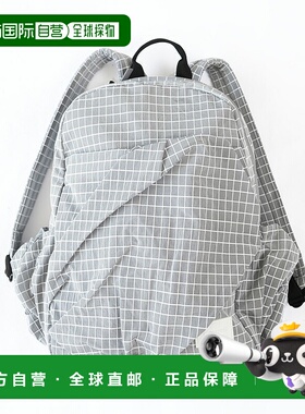 日本直邮emmi 方格格纹褶皱背包 [13WGB254311]