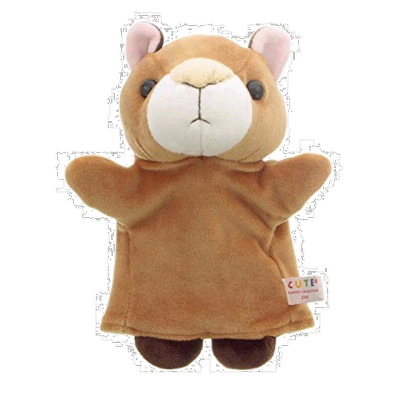 【日本直邮】Cute PUPPET COLLECTION ZOO 水豚 手套人偶 儿童