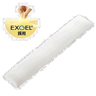 【日本直邮】ELECOM鼠标垫腕托 减少疲劳 日本制 白色MOH-FTPWH