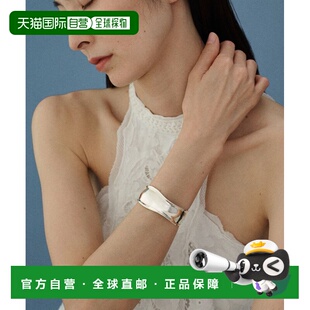 1h可退 日本直邮Curensology女士银925弯弧手镯 637951