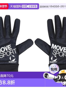 日本直邮Descente 防寒 HEATNAVI手套 ST5FGV51U BK00 手套 黑色