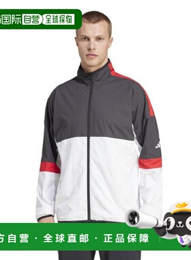 日本直邮adidas 男士网球防风夹克 JOJ86-IW2927