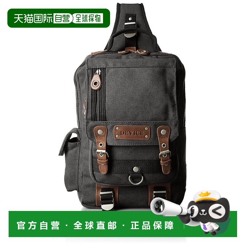 【日本直邮】DEVICE男士包袋斜挎包Access系列黑色小巧精致单肩包