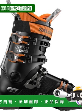 日本直邮SALOMON 滑雪靴 S/PRO ALPHA 100 25 [476398] 黑色/深灰
