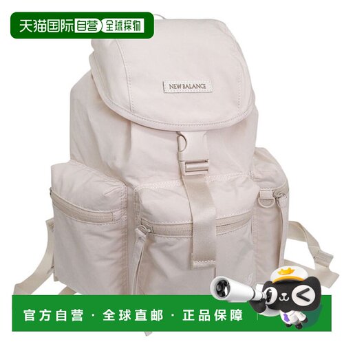 日本直邮New Balance 双肩包奶油色男女NBGCFFW106-CREAM