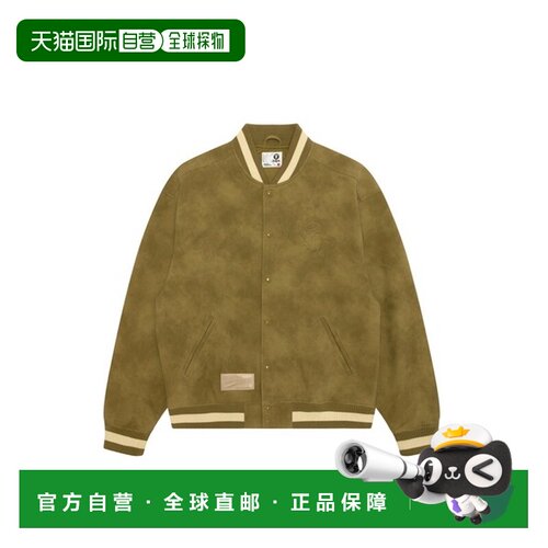 日本直邮A BATHING APE AAPE VARSITY JACKET 猿人头学院风夹克